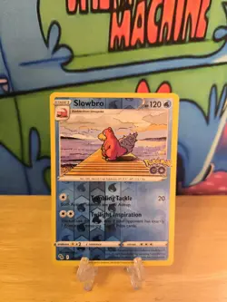 Slowbro - Reverse Holo - Pokemon GO 020/078 TCG Card LP W Sleeve & Top Loader - Image 1