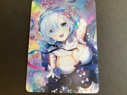 Goddess Story ACG Card - Rem- Anime Foil Waifu Bikini - READ - Image 1