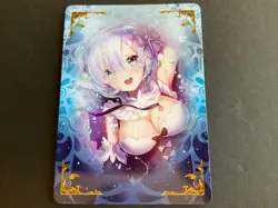 Goddess Story ACG Card - Rem- Anime Foil Waifu Bikini - READ - Image 4