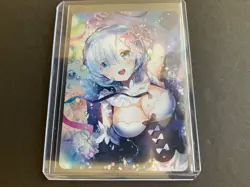 Goddess Story ACG Card - Rem- Anime Foil Waifu Bikini - READ - Image 5