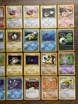 Vintage Pokemon Card Lot WOTC First Edition Eevee Squirtle 24 Cards LP - Image 3