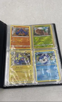 Pokemon Ultra-Pro Multicolor Trading Cards Game With Pikachu Binder Mixed Lot - Image 2