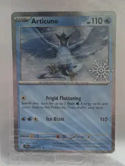 Articuno 032/159 Holiday Calendar 2025 Pokemon Card Stamped Sealed - Image 1