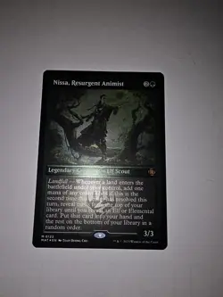 Nissa, Resurgent Animist (Foil Etched) March of the Machine: The Aftermath Foil - Image 4