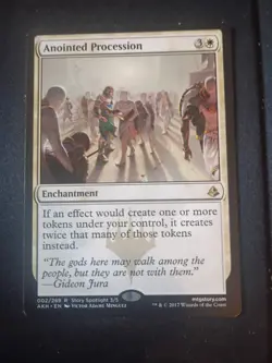 MTG Annointed Procession Amonkhet Light Play x1 - Image 1