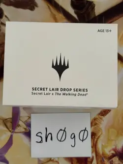 Magic the Gathering Secret Lair x The Walking Dead MISB New - Image 1
