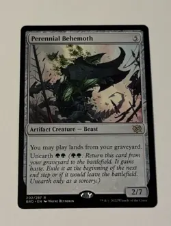 MTG Perennial Behemoth - The Brothers' War NM - Image 1