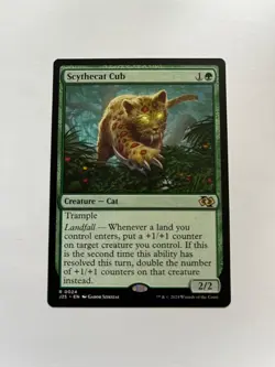 Scythecat Cub NM Foundations Jumpstart Regular MTG🔥HOT🔥 - Image 1