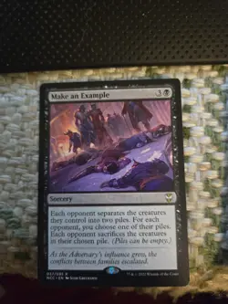 Make an Example Commander: Streets of New Capenna Regular - Image 1