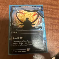 MTG Sol Ring (1988) *Non-Foil* Secret Lair Spider-Man MT/NM Dr Octopus Free Ship - Image 1