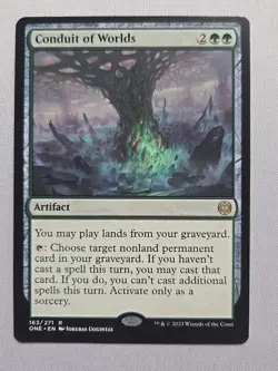 Conduit of Worlds - Phrexia: All Will Be One - MTG - LP - Image 1