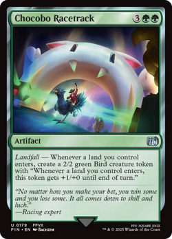 Chocobo Racetrack - 179 - FINAL FANTASY- Near Mint - MTG - Image 1