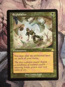 MTG Exploration Retro Frame NM 339 Dominaria Remastered DMR - Image 1