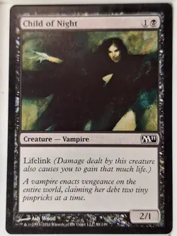 Child of Night - Magic 2011 Core Set M11 - Magic the Gathering MTG Nice! - Image 1