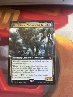 Uro, Titan of Nature's Wrath Extended Art Mythic Theros Beyond Death - Image 1