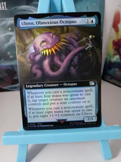 MTG FINAL FANTASY (FIN) - Ultros, Obnoxious Octopus (Extended Art) - FOIL - Image 1