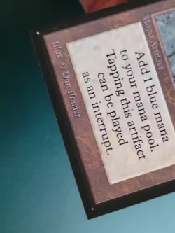 MTG Collector's Edition - Mox Sapphire - NM - Lovely - Not Tournament Legal - Image 3