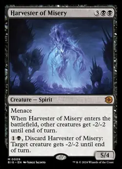 Harvester of Misery BIG NM MTG - Image 1