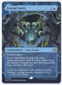 Fraying Sanity R Wilds of Eldraine: Enchanting Tales 19 NM - Image 1