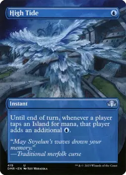 High Tide - Extended Art DMR NM MTG - Image 1