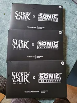 Magic the gathering secret lair sonic the hedgehog (foil) - Image 1