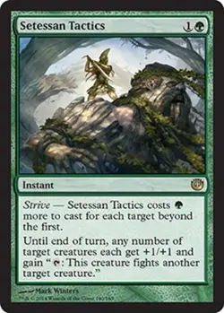 Setessan Tactics - Journey into Nyx #140/165 MTG Magic The Gathering - Image 1