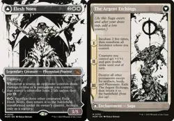 Elesh Norn // The Argent Etchings - Extended Art Showcase MOM NM MTG - Image 1