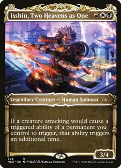 Isshin, Two Heavens as One - Showcase NEO NM MTG - Image 1