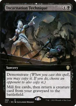 Incarnation Technique - Extended Art C21 NM MTG - Image 1