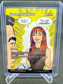 Magic The Gathering - Marvel’s Spider-man: Unexpected Windfall Borderless Mythic - Image 3