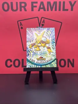Alakazam #65 1999 Topps Pokemon TV Animation Edition Series 1 Red Logo NM - Image 1