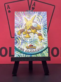 Alakazam #65 1999 Topps Pokemon TV Animation Edition Series 1 Red Logo NM - Image 2