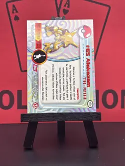 Alakazam #65 1999 Topps Pokemon TV Animation Edition Series 1 Red Logo NM - Image 5