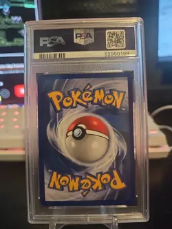 2000 Pokemon Team Rocket Dark Charizard 4/82 Unlimited Holo PSA 9 SWIRL - Image 2