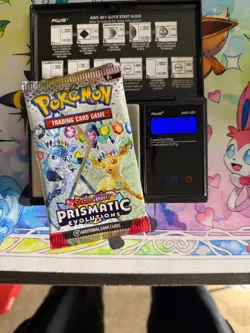 Pokemon TCG 🔥HEAVY PRISMATIC EVOLUTIONS PACK 23.7g🔥 POSSIBLE GOD/DEMI PACKUUU - Image 2