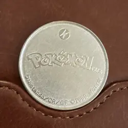 Vintage Pokemon Pikachu Metal Coin #25 2000 Nintendo Wizards TCG - Image 5