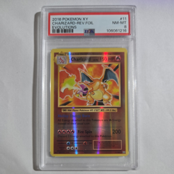 2016 Pokemon Charizard Reverse Holo XY Evolutions #11/108 PSA 8 - Image 1