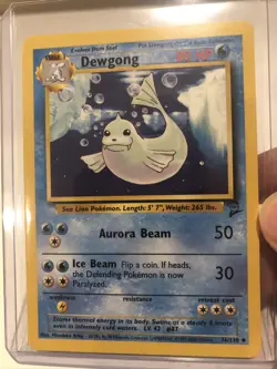 Pokemon TCG Dewgong Base Set 2 36/130 Regular Unlimited Uncommon Near Mint - Image 1