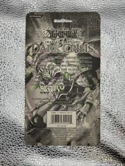 Upper Deck Yu-Gi-Oh Dark Crisis DCR Unlimited Blister Pack Original Print - Image 2