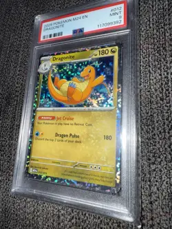 McDonald's 2025 Pokemon M24 en Collection Dragonite Rare Card PSA 9 - Image 2