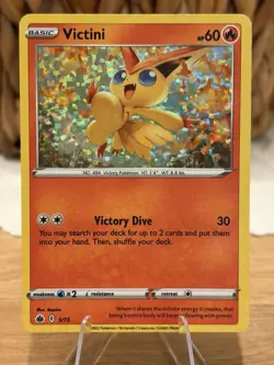 McDonald's 2022 Victini Promos Pokemon TCG Card 5/15 NM - Pack Fresh - Image 1