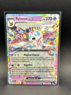 Sylveon EX 086/191 Holo Double Rare Card Surging Sparks Pokemon TCG - Image 1