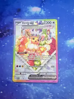 Eevee ex - SVP174 Scarlet & Violet Black Star Promo Card - FRUIT - LP - POKEMON - Image 1