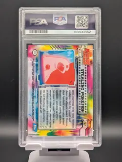 1999 Topps Pokemon Movie Edition Stealing Pokemon Foil PSA 7 NM Graded Card #27 - Image 2