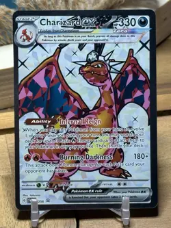 Charizard ex SVP 056 Pokemon Scarlet Violet Promo Full Art Card NM/M - Image 1