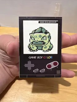 BULBASAUR VS PYSDUCK GAMEBOY COLOR - POKEMON CARD - Image 3