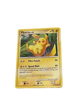 Pokemon Pikachu Lv.20 Card Stormfront 70/100 Nintendo 2008 - Image 1
