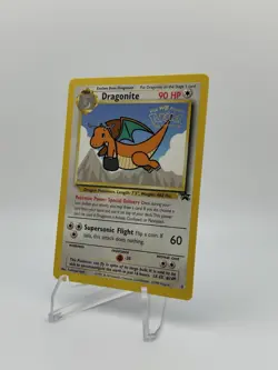 #2 Dragonite 5 1999 WB Movie Black Star Promo Rare WOTC Nintendo Pokemon Card - Image 3