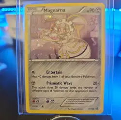 Magearna XY165 LP Holo Rare Black Star Promo Pokemon Card - Image 2
