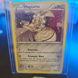 Magearna XY165 LP Holo Rare Black Star Promo Pokemon Card - Image 4